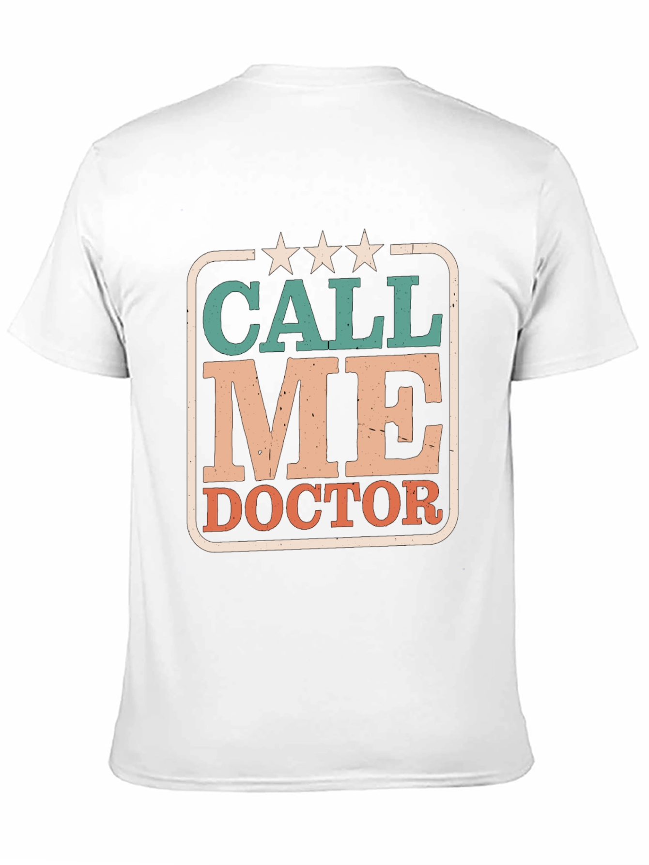 Call Me Doctor Graphic Tee - Black