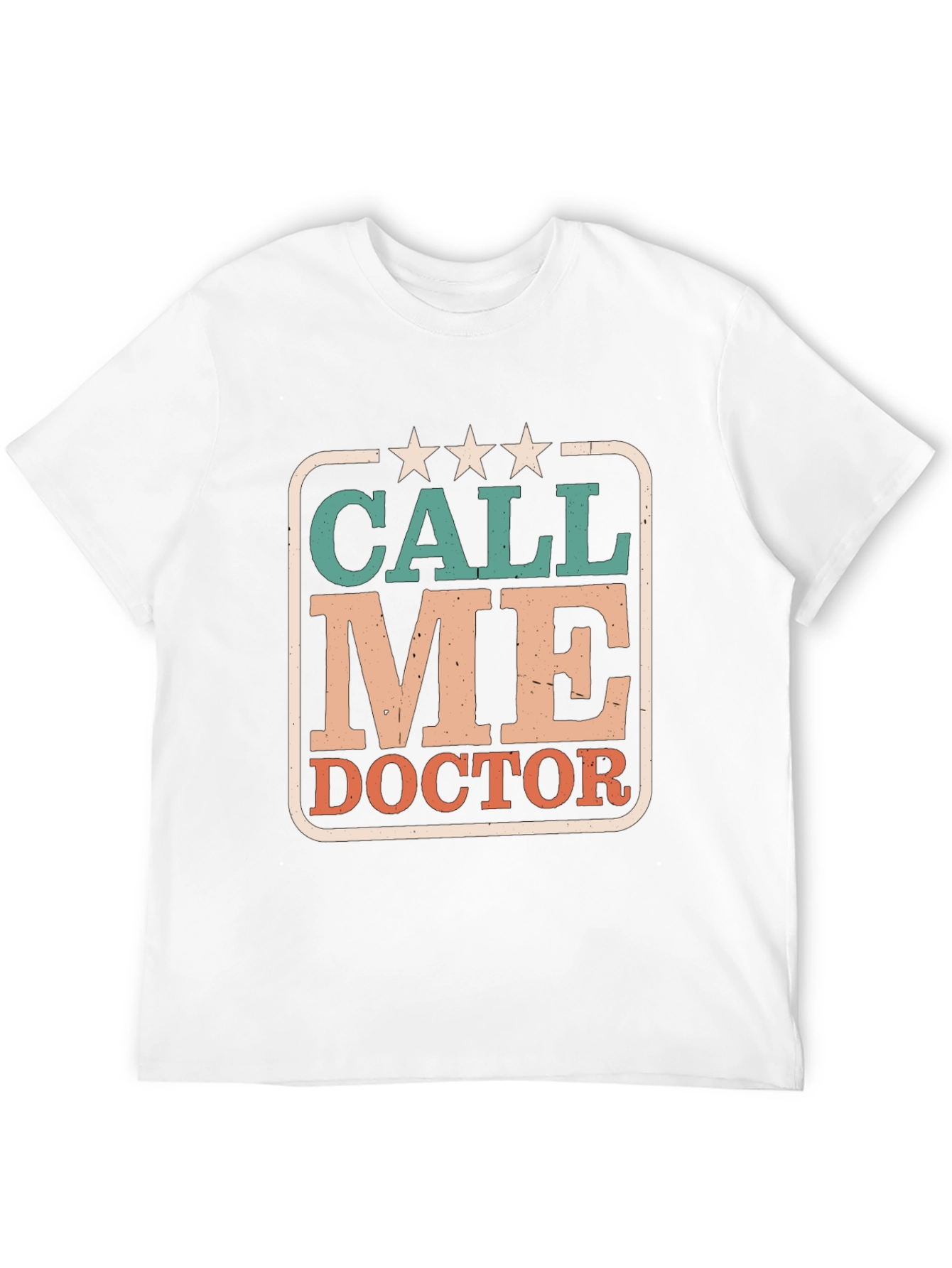 Call Me Doctor Graphic Tee - Black