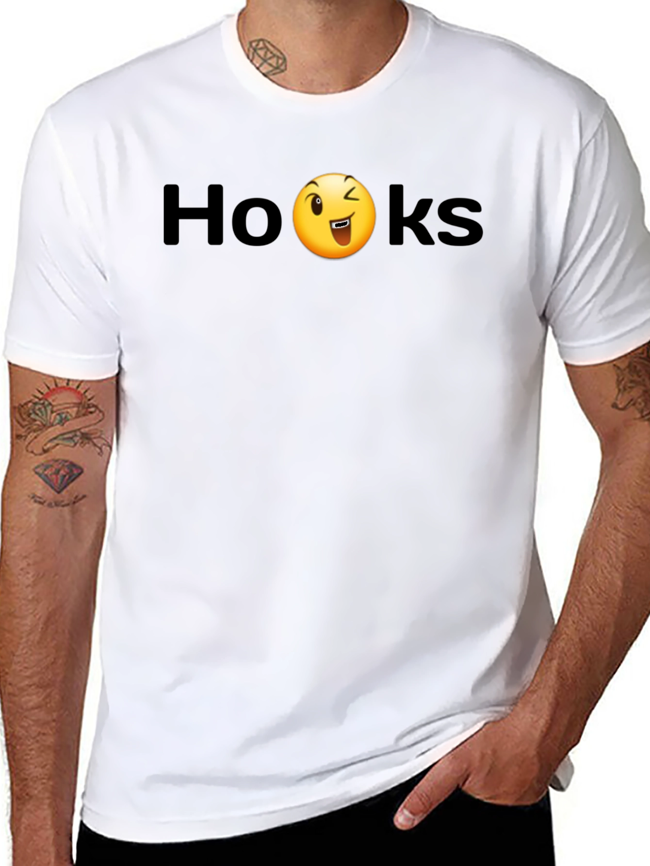 Winking Emoji Humor T-Shirt