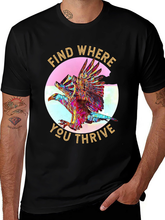 Find Where You Thrive Eagle Graphic Tee