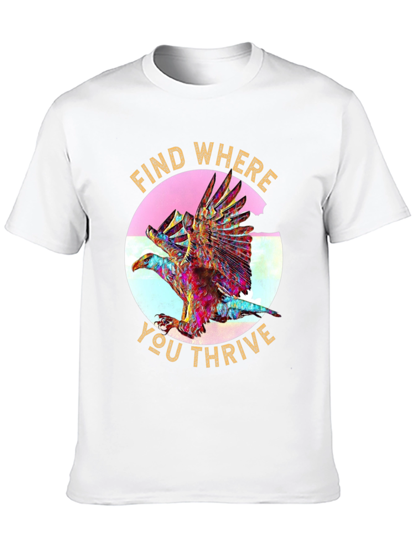 Find Where You Thrive Eagle Graphic Tee