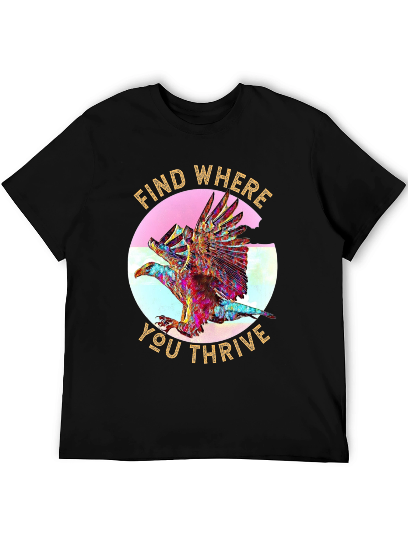 Find Where You Thrive Eagle Graphic Tee
