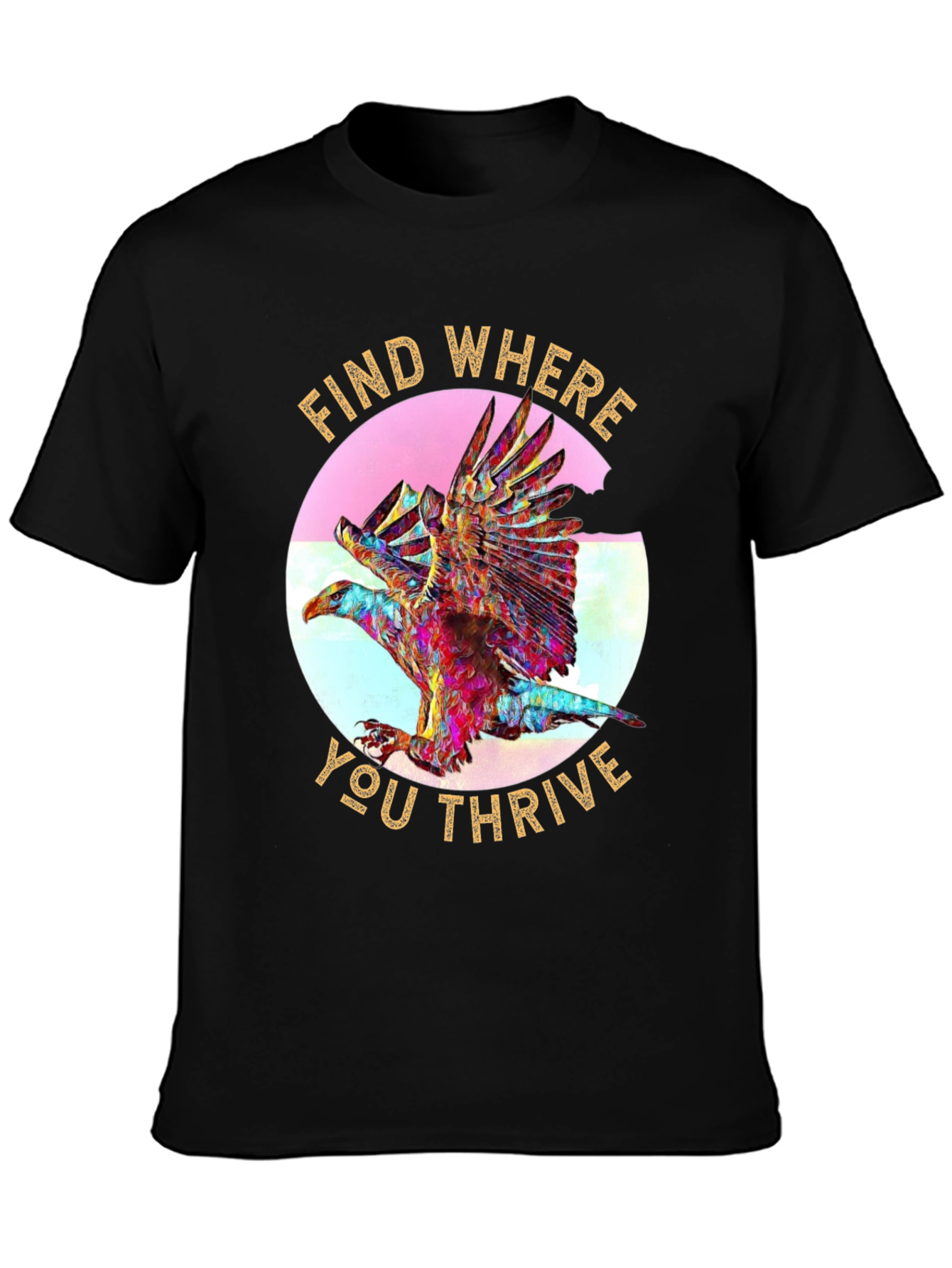 Find Where You Thrive Eagle Graphic Tee