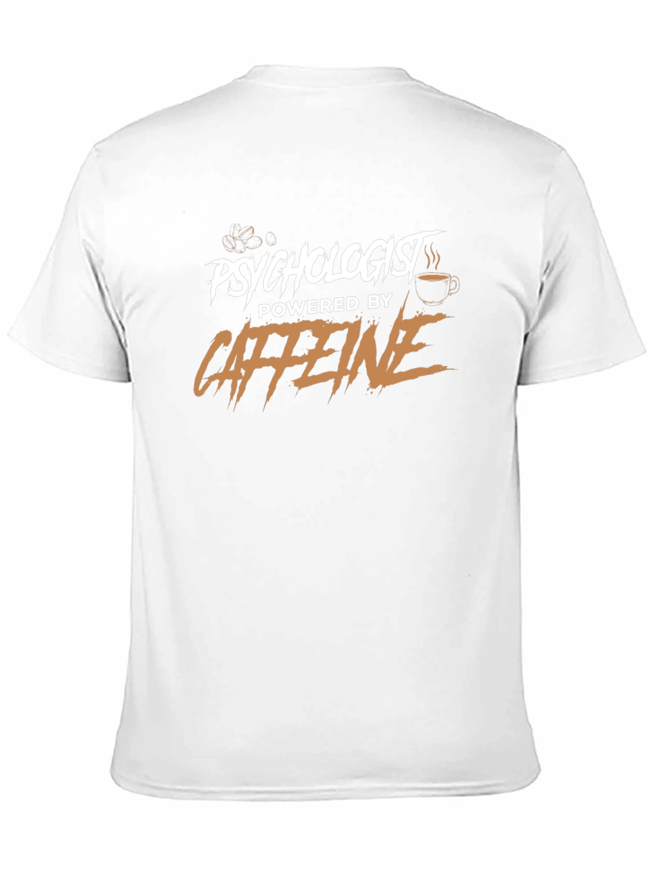 Psychologist Powered by Caffeine T-Shirt
