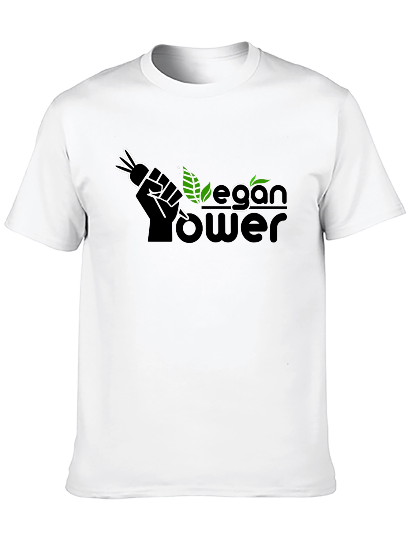 Vegan Power T-Shirt - Black