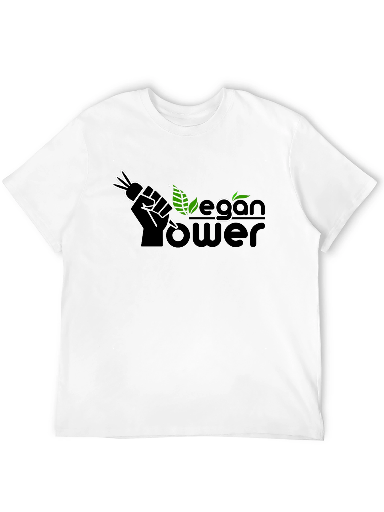 Vegan Power T-Shirt - Black