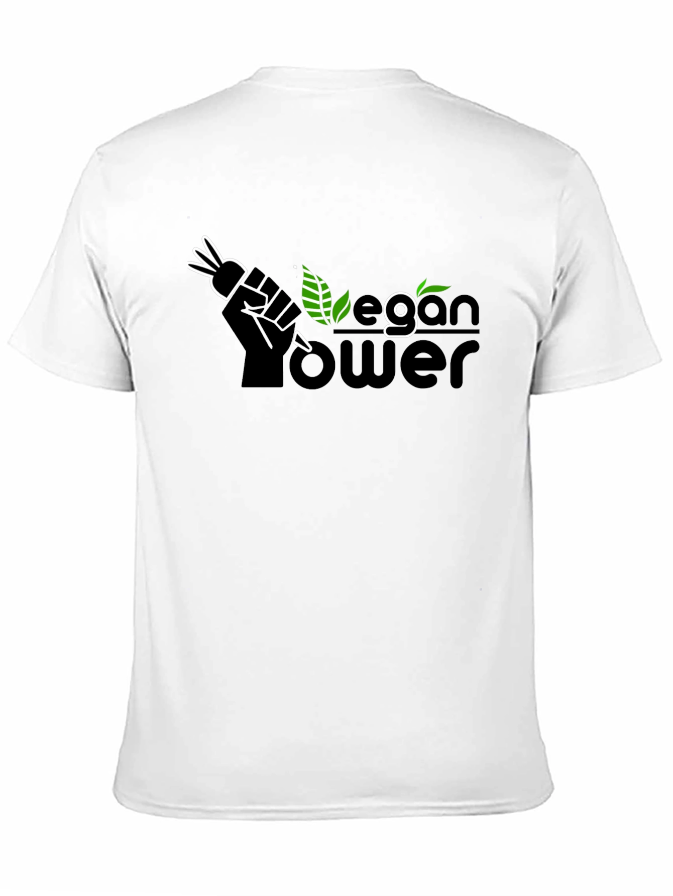 Vegan Power T-Shirt - Black