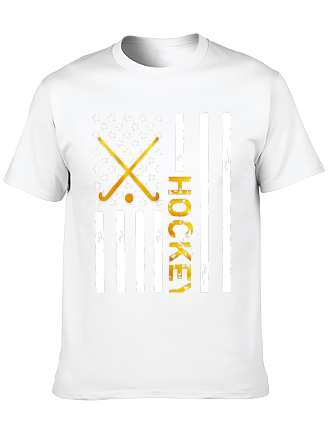 Hockey USA Flag Graphic Tee