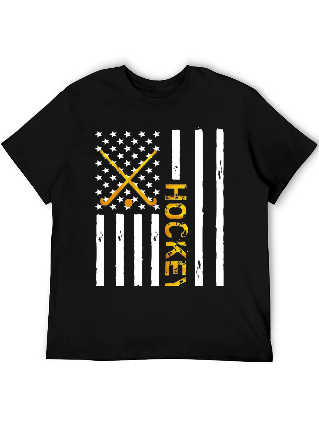 Hockey USA Flag Graphic Tee