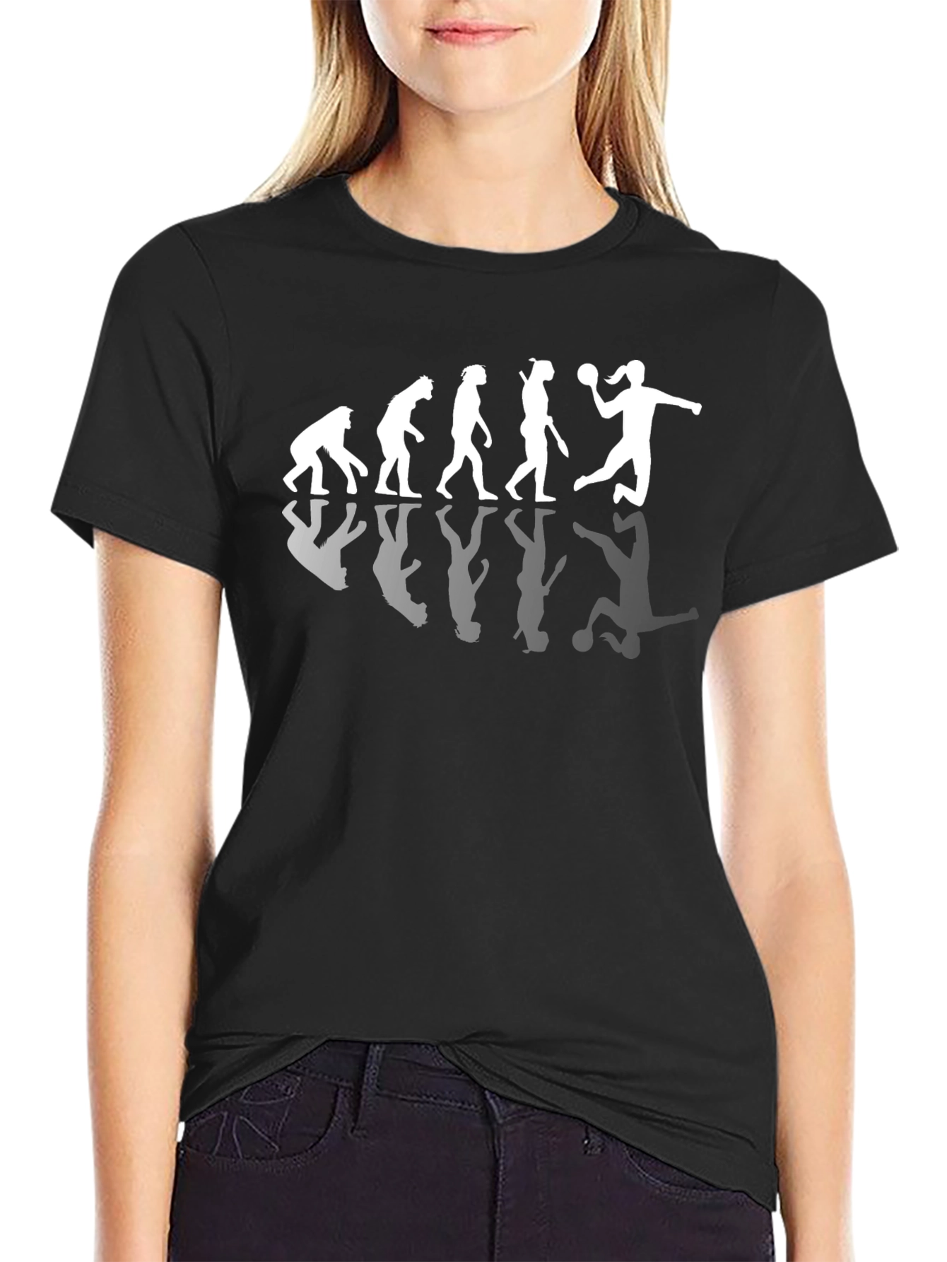 Handball Evolution T-Shirt - Athlete Gift Tee