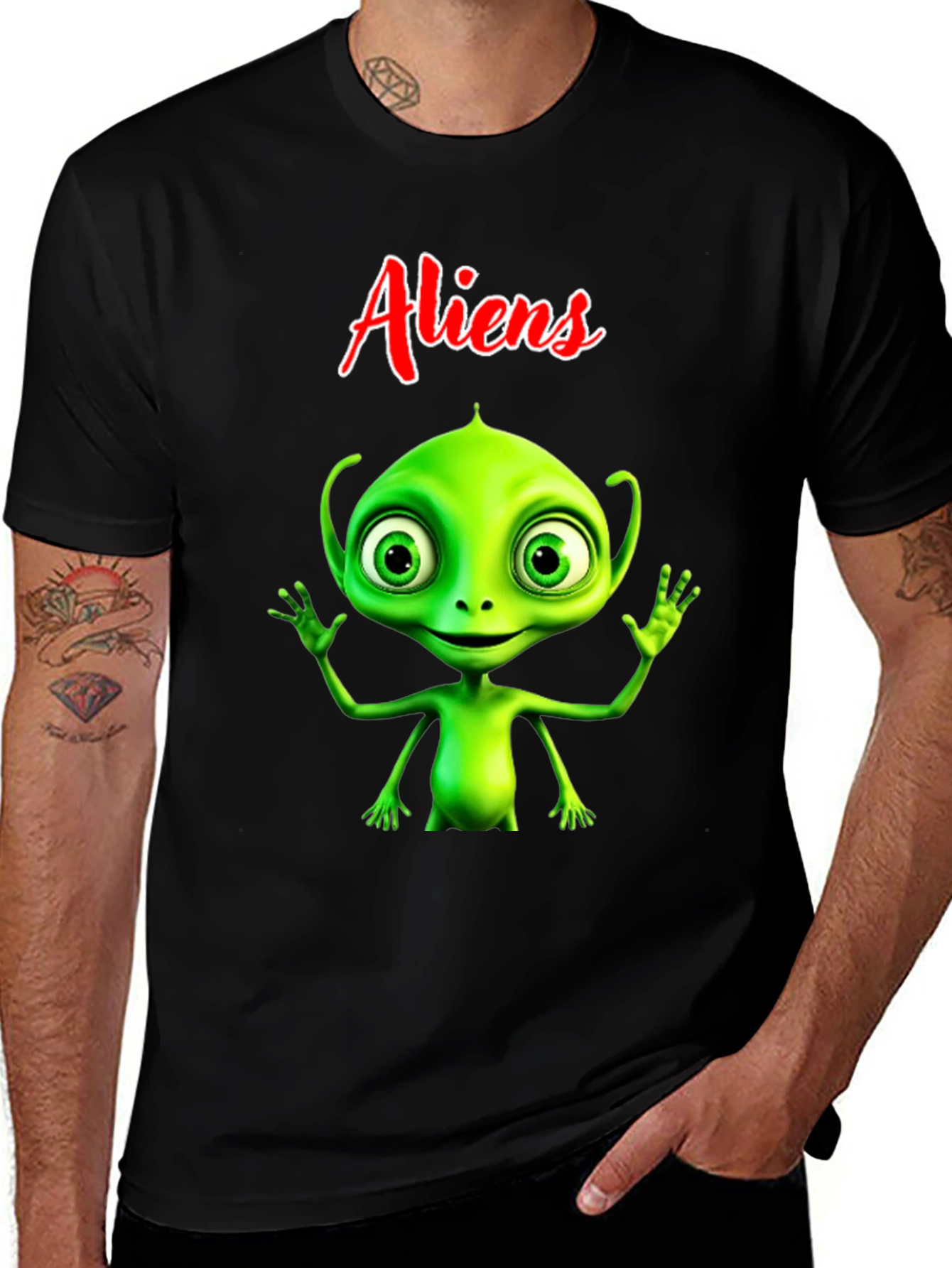 Aliens Graphic T-Shirt - Extraterrestrial Fun!