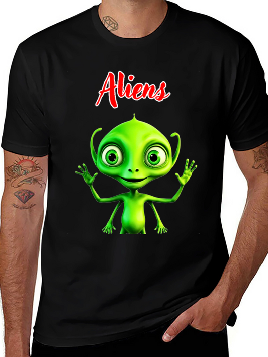 Aliens Graphic T-Shirt - Extraterrestrial Fun!