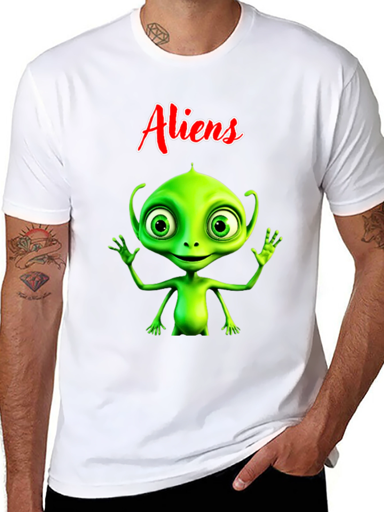 Aliens Graphic T-Shirt - Extraterrestrial Fun!