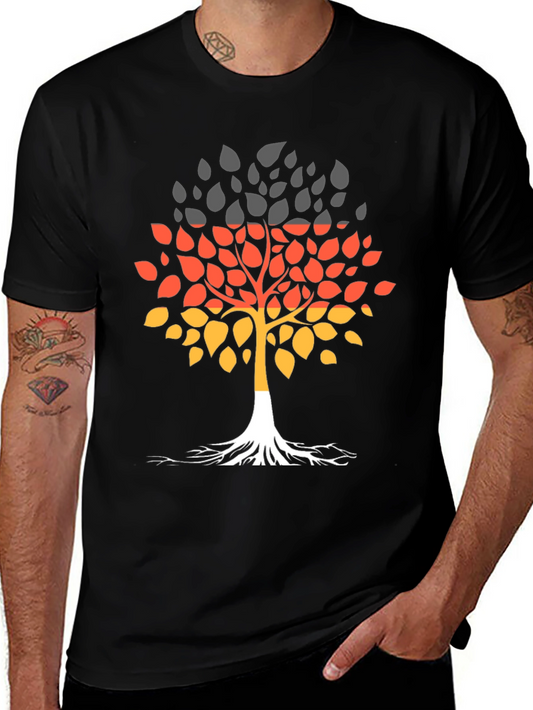 Germany Flag Tree Graphic Tee