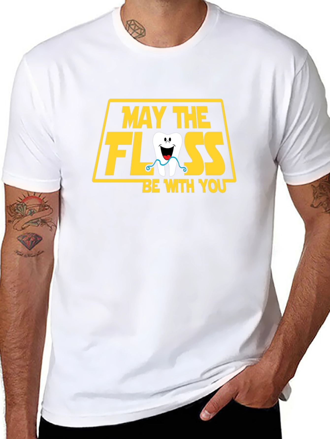 May The Floss Be With You T-Shirt