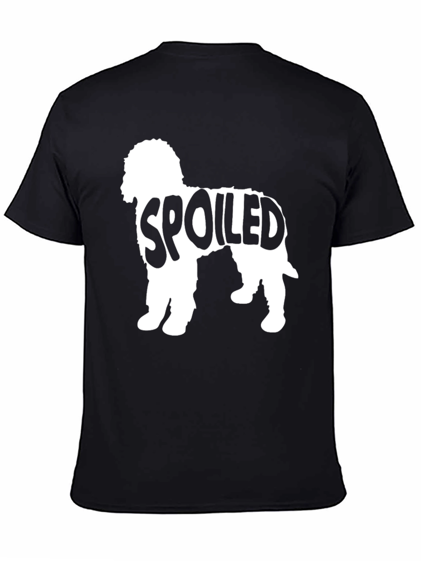 Spoiled Dog Breed T-Shirt Black