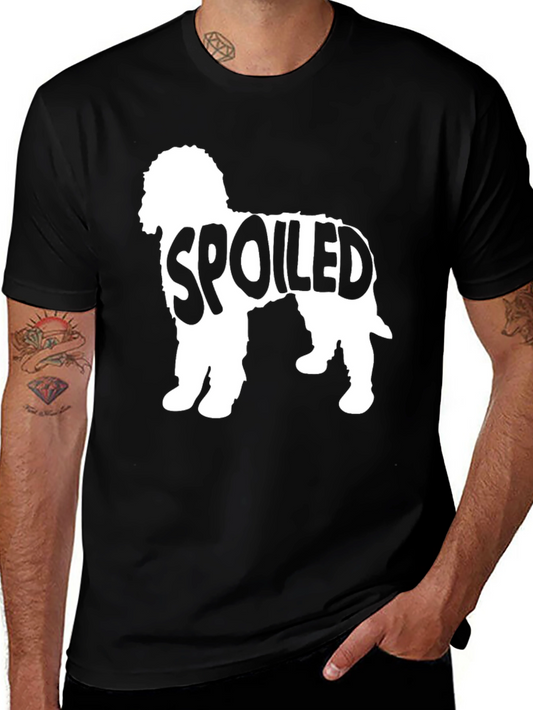 Spoiled Dog Breed T-Shirt Black