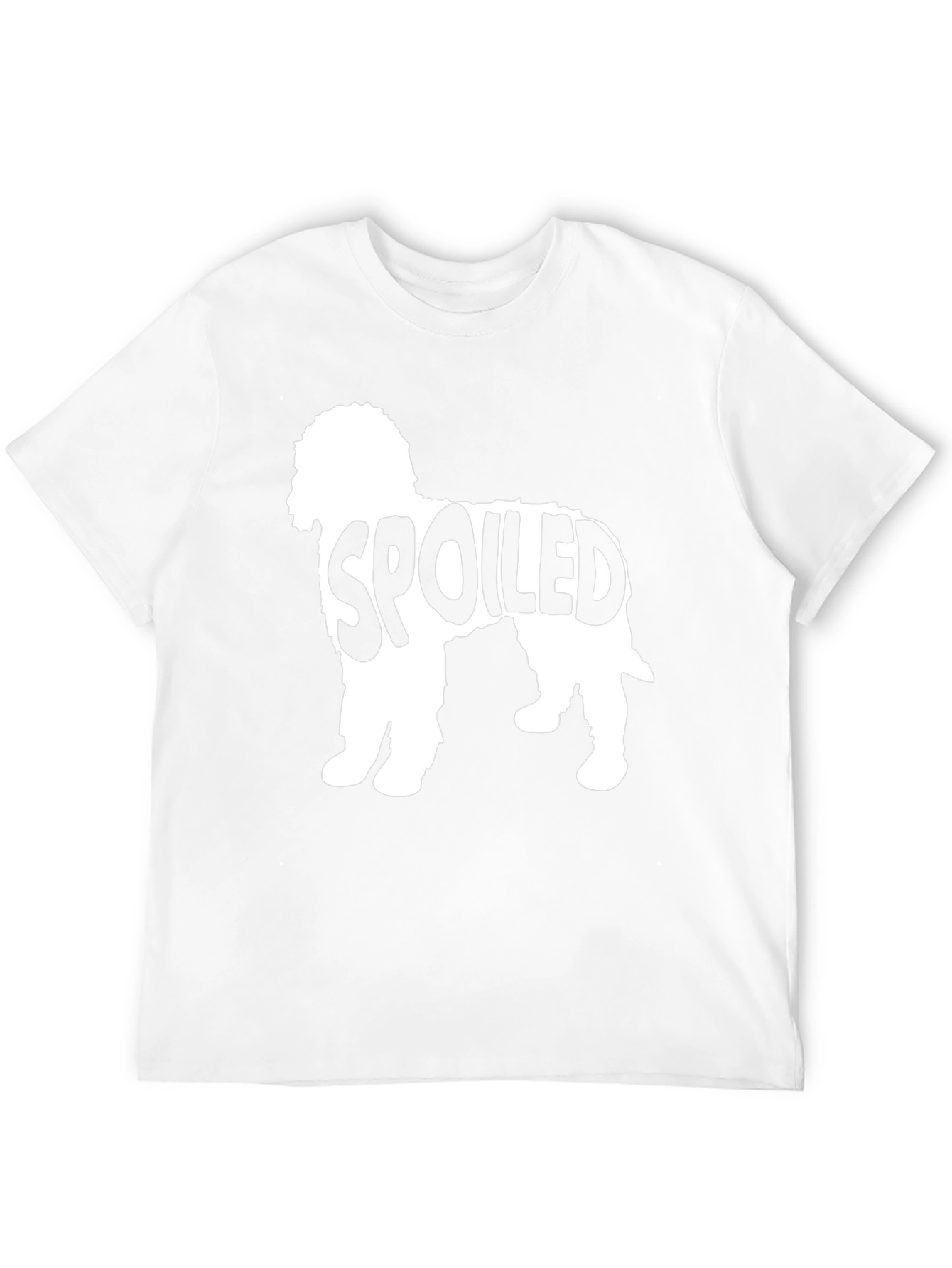 Spoiled Dog Breed T-Shirt Black