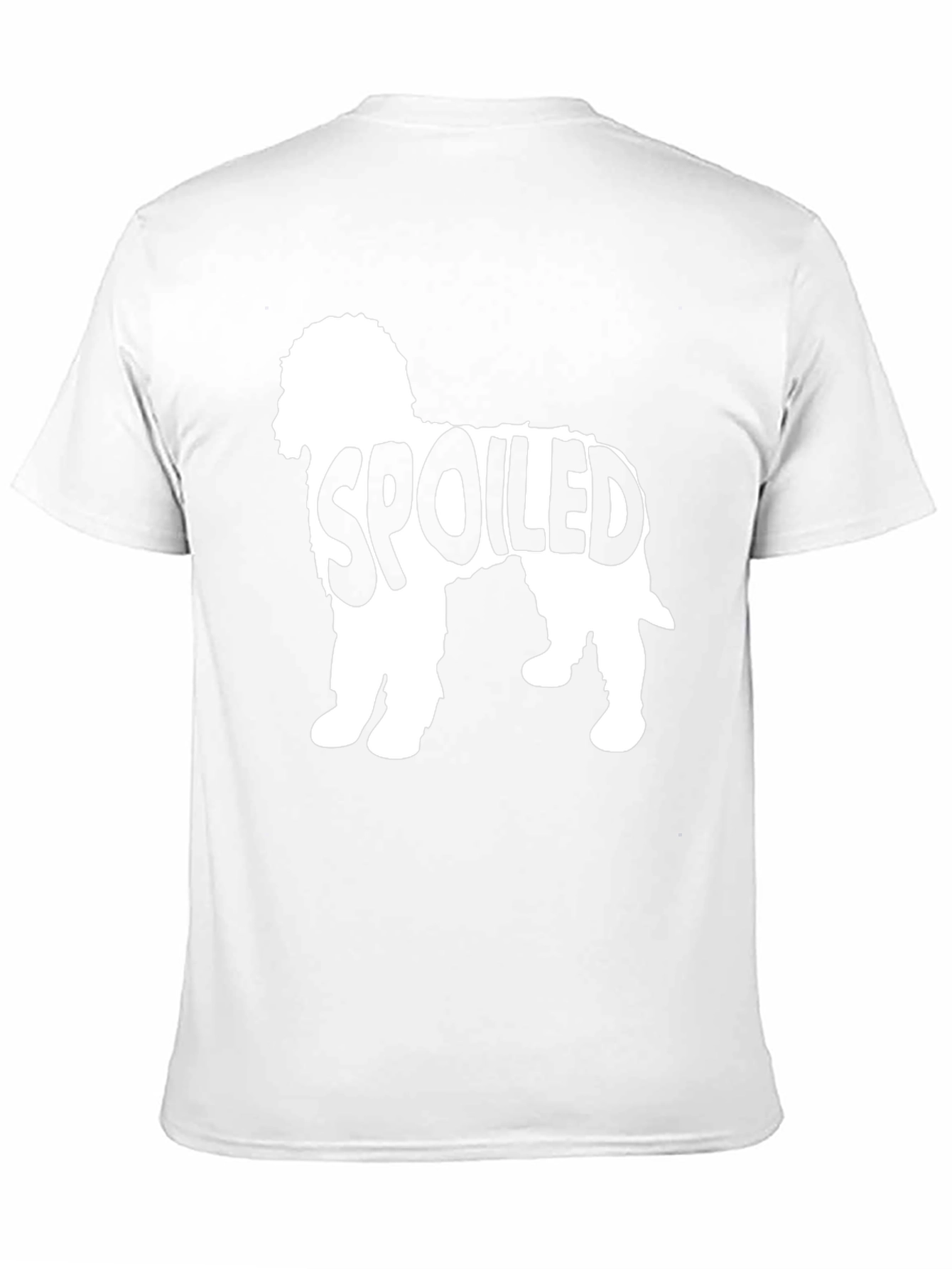 Spoiled Dog Breed T-Shirt Black