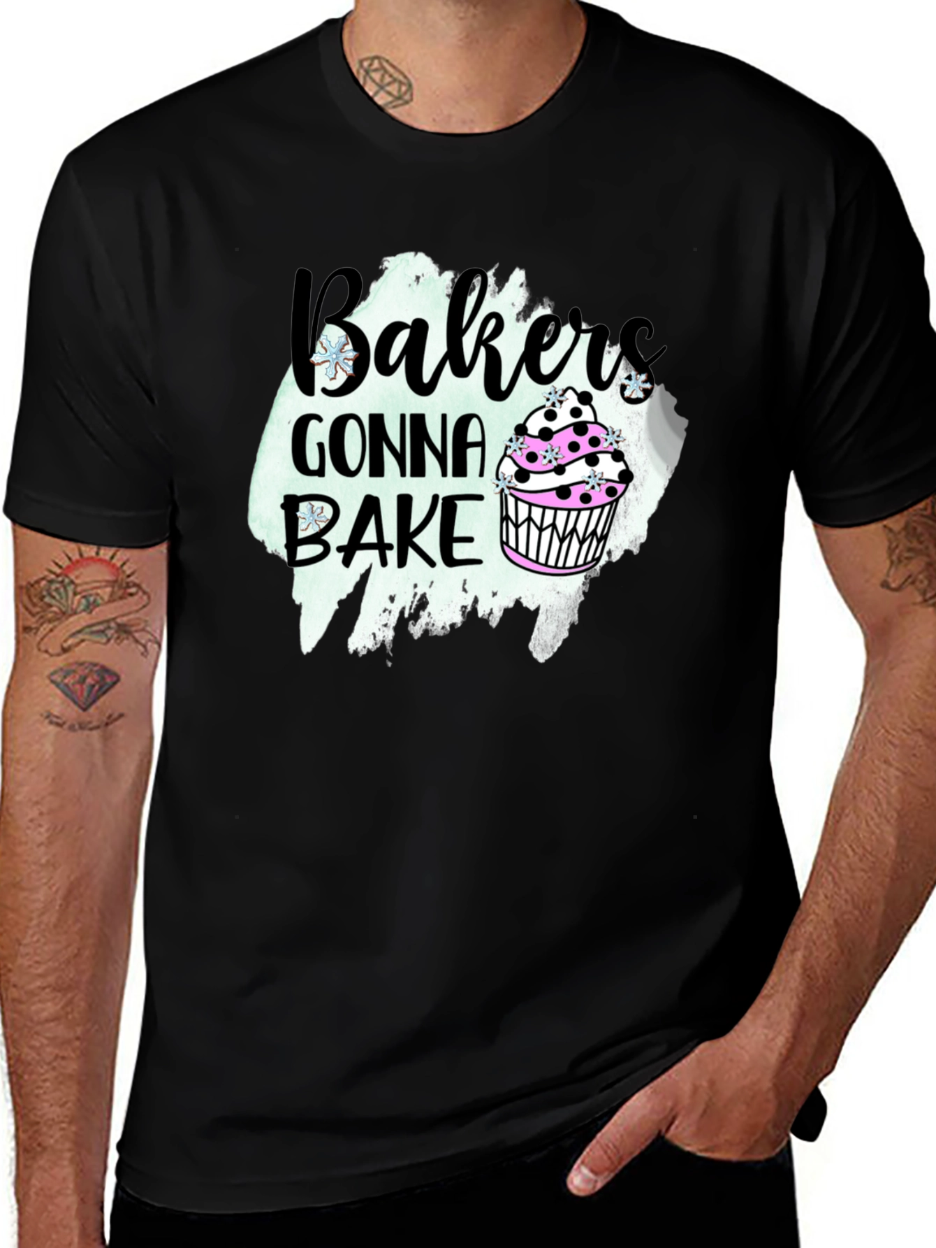 Bakers Gonna Bake T-Shirt Cupcake Tee