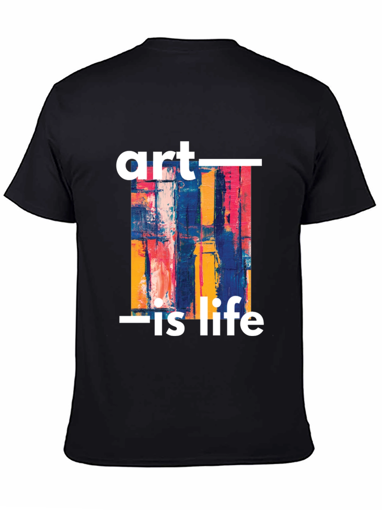 Art Is Life Graphic Tee - Stylish Unisex T-Shirt