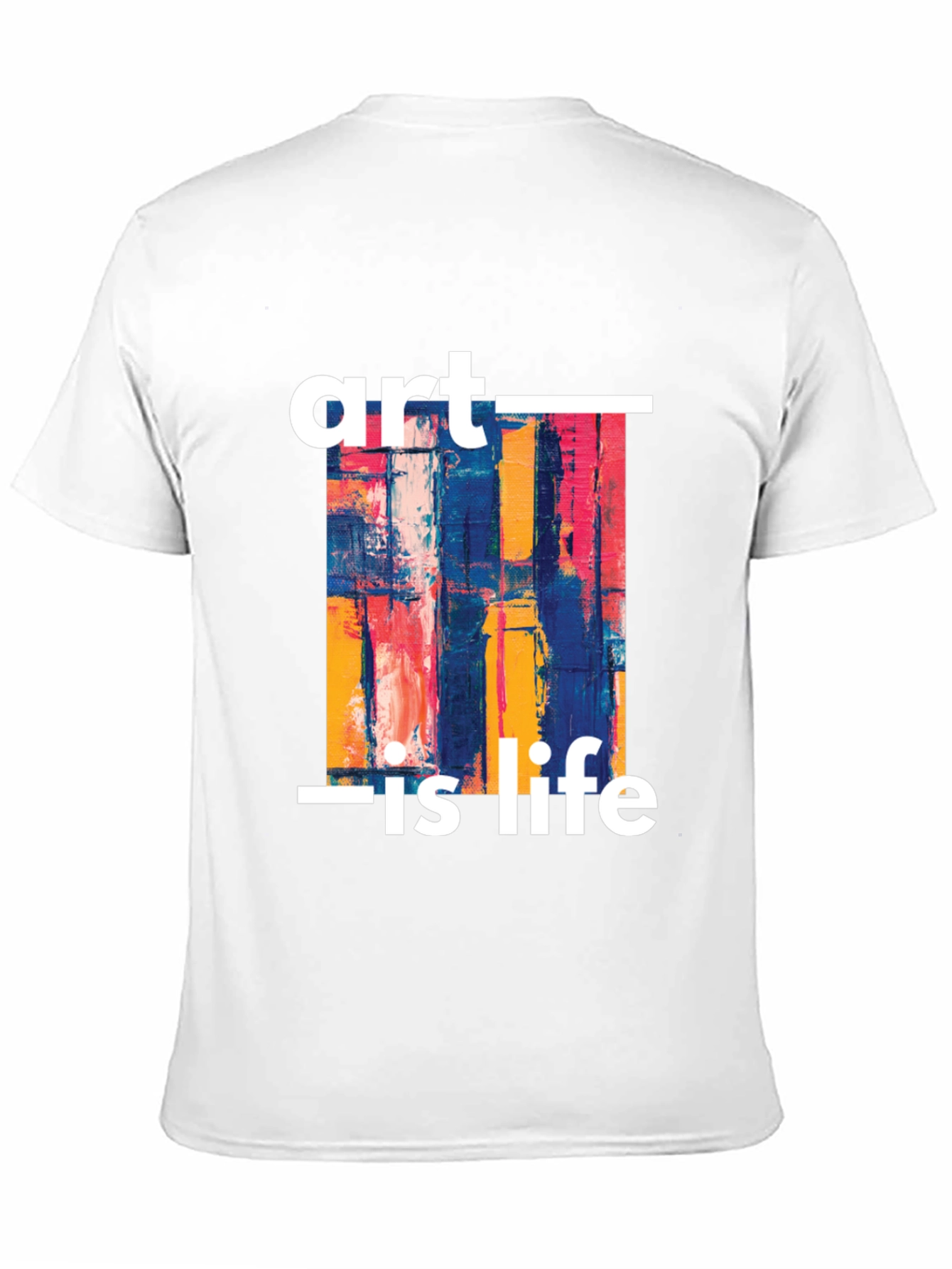 Art Is Life Graphic Tee - Stylish Unisex T-Shirt