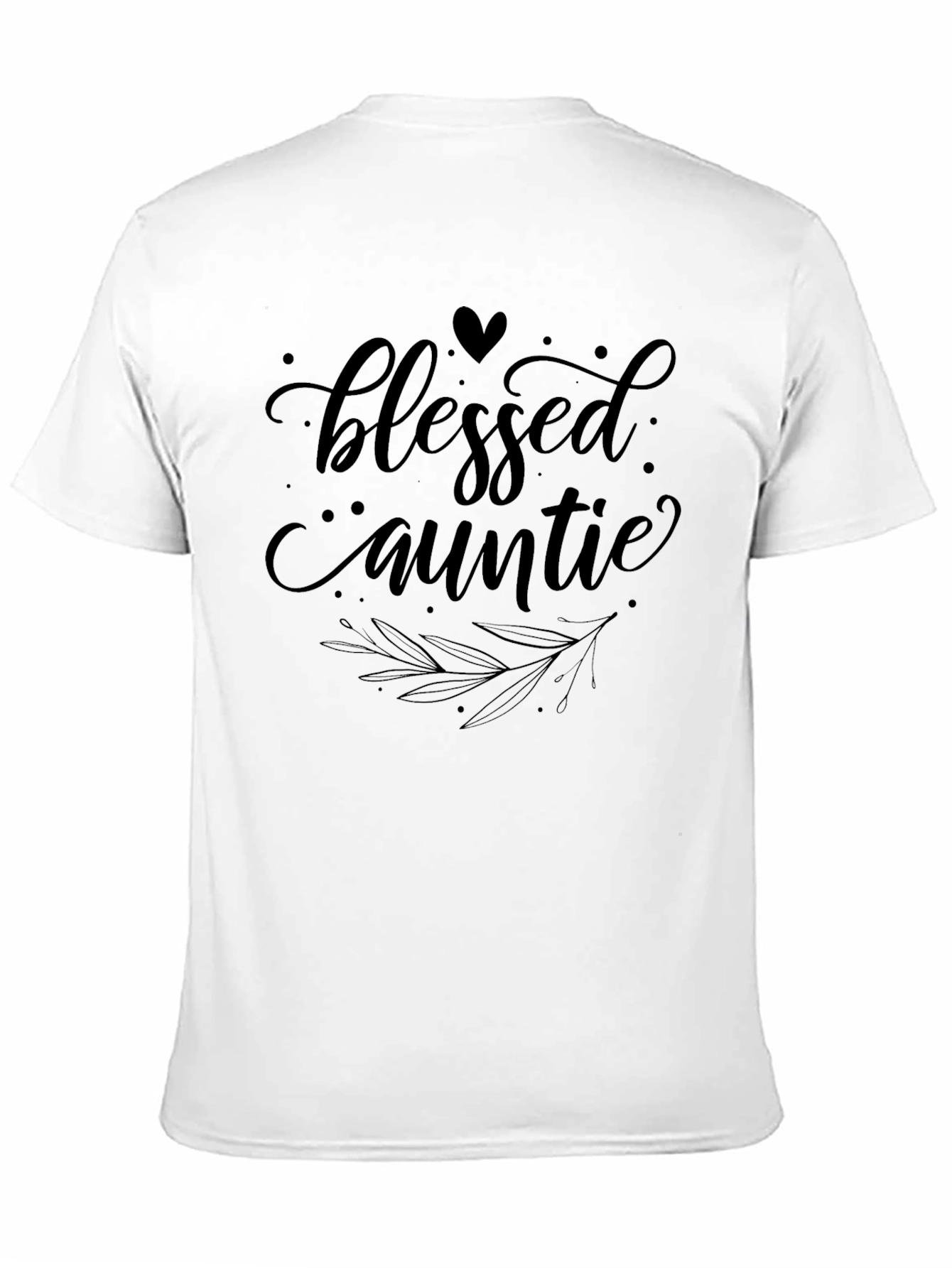 Blessed Auntie Graphic Tee - Soft Cotton Comfort