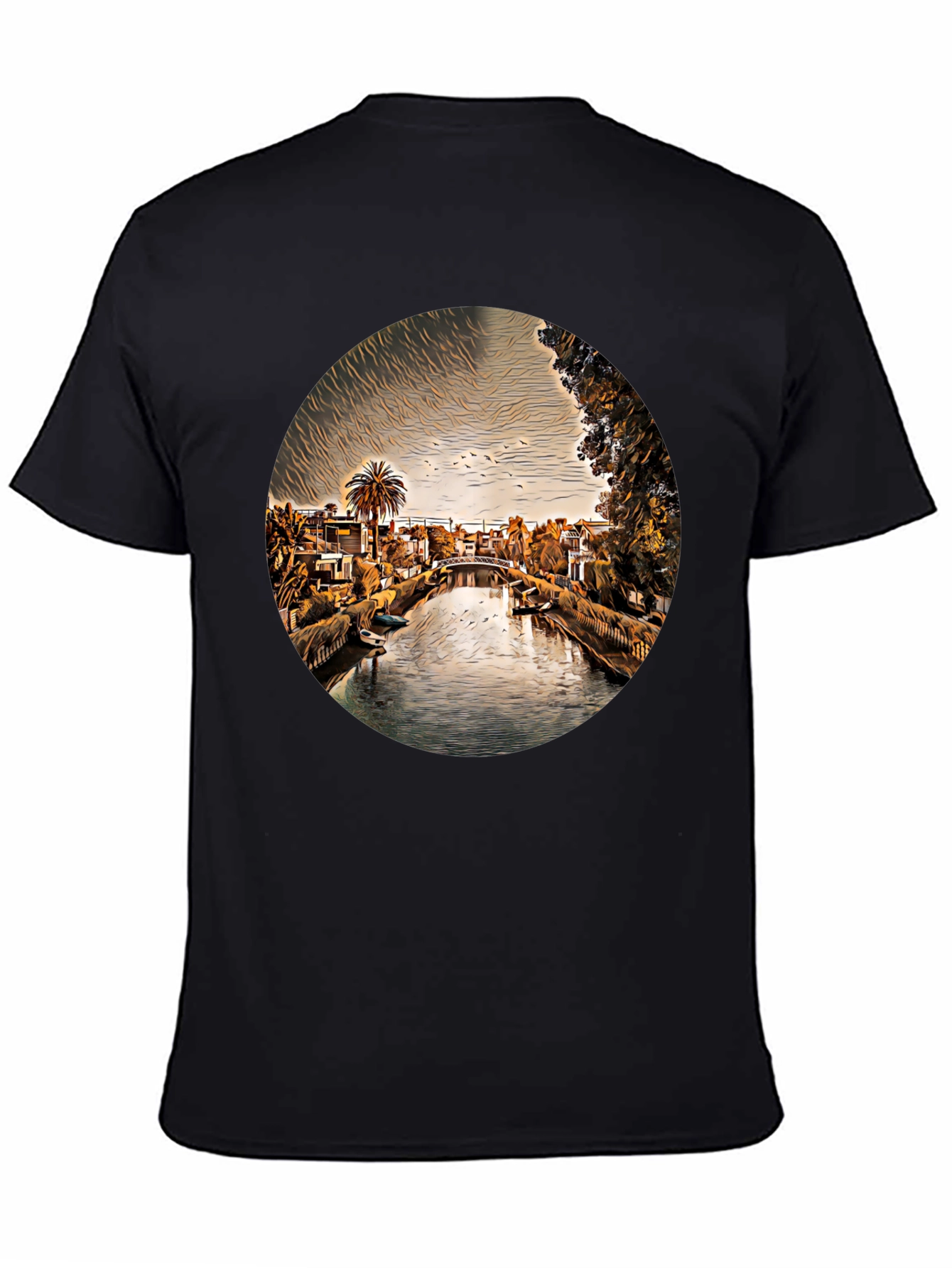 Venice Canal T-Shirt - Unique Graphic Tee