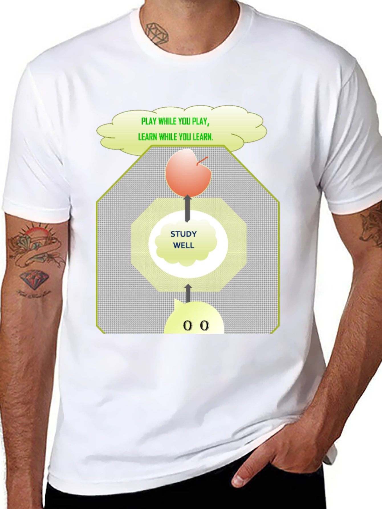 Study Well Graphic T-Shirt