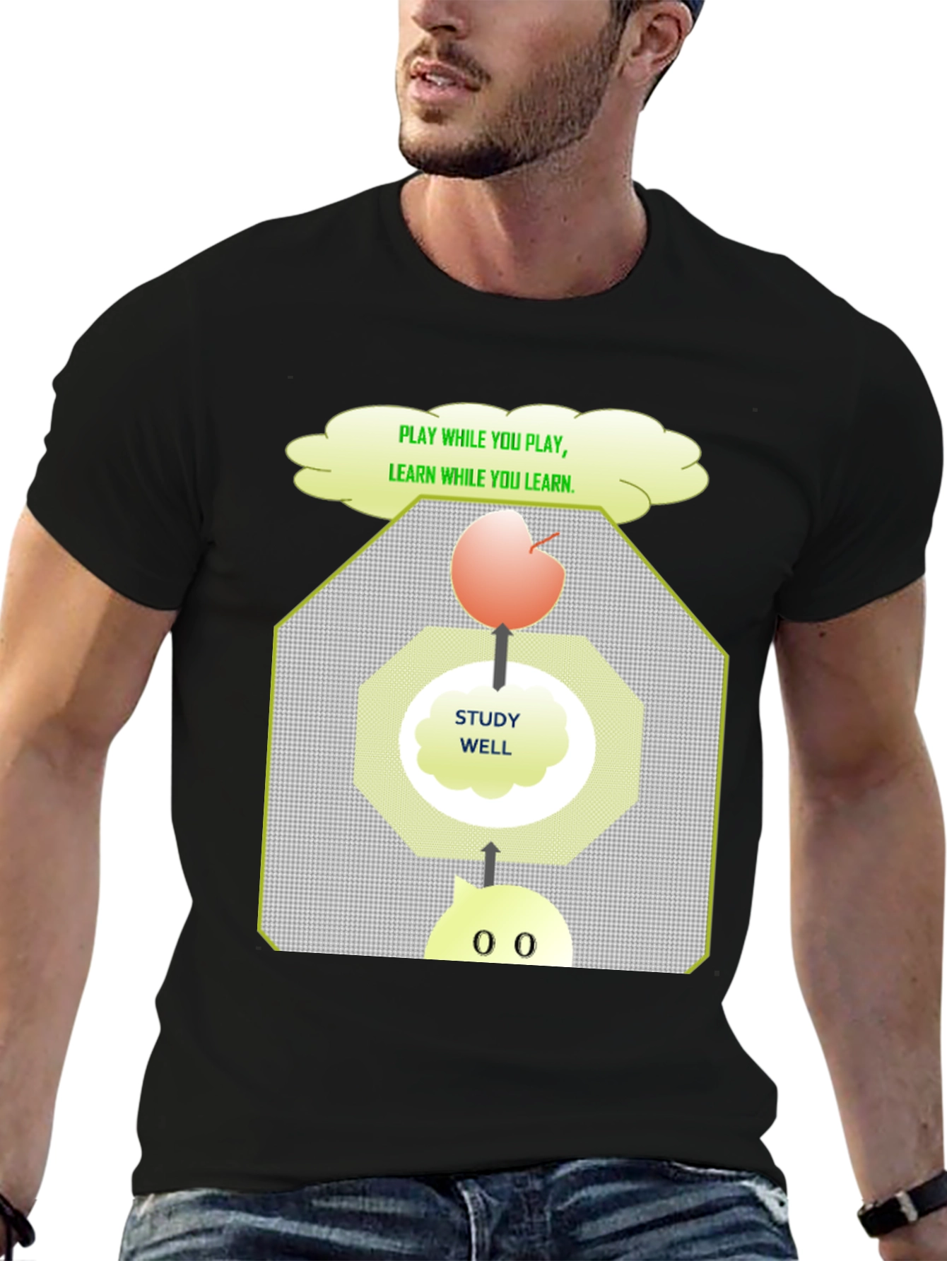 Study Well Graphic T-Shirt