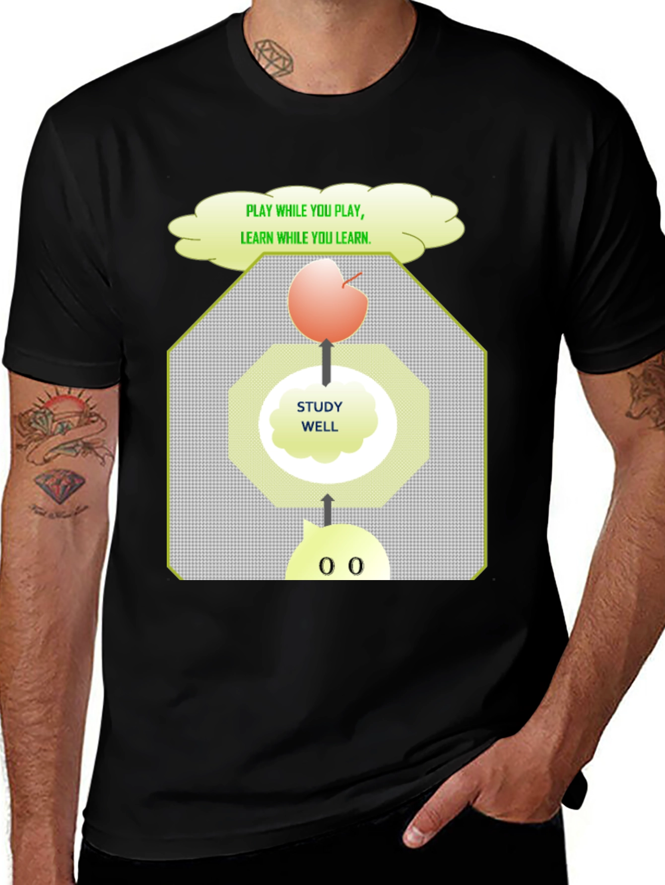 Study Well Graphic T-Shirt