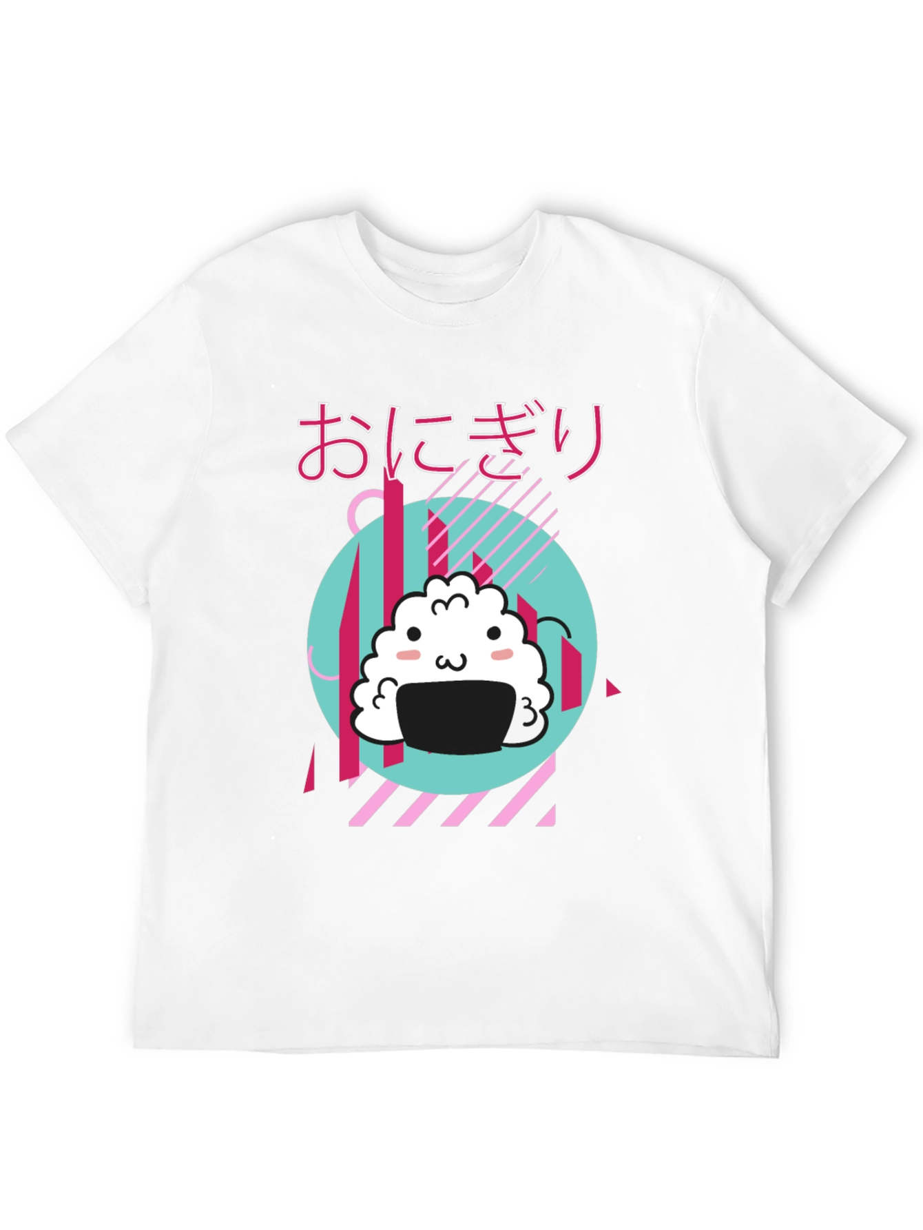 Kawaii Onigiri Anime Graphic Tee