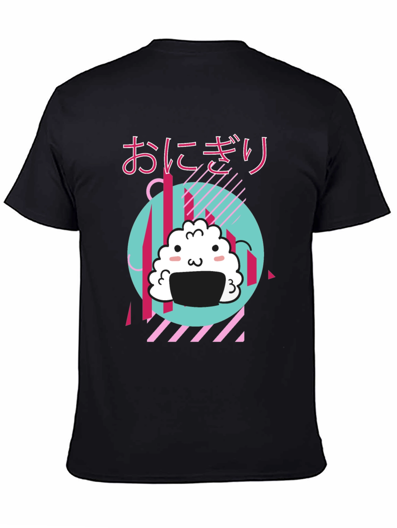 Kawaii Onigiri Anime Graphic Tee