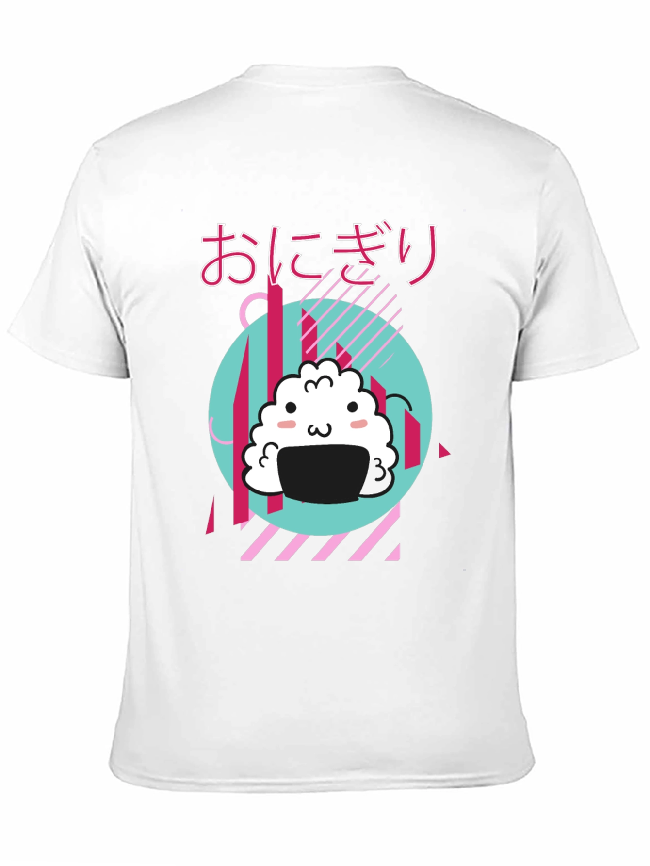 Kawaii Onigiri Anime Graphic Tee