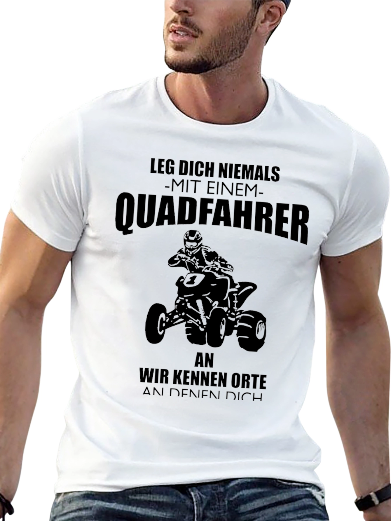 Quadfahrer T-Shirt - Funny Motorbike Gift