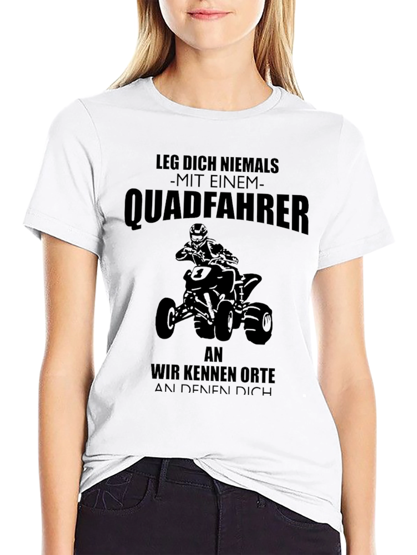 Quadfahrer T-Shirt - Funny Motorbike Gift