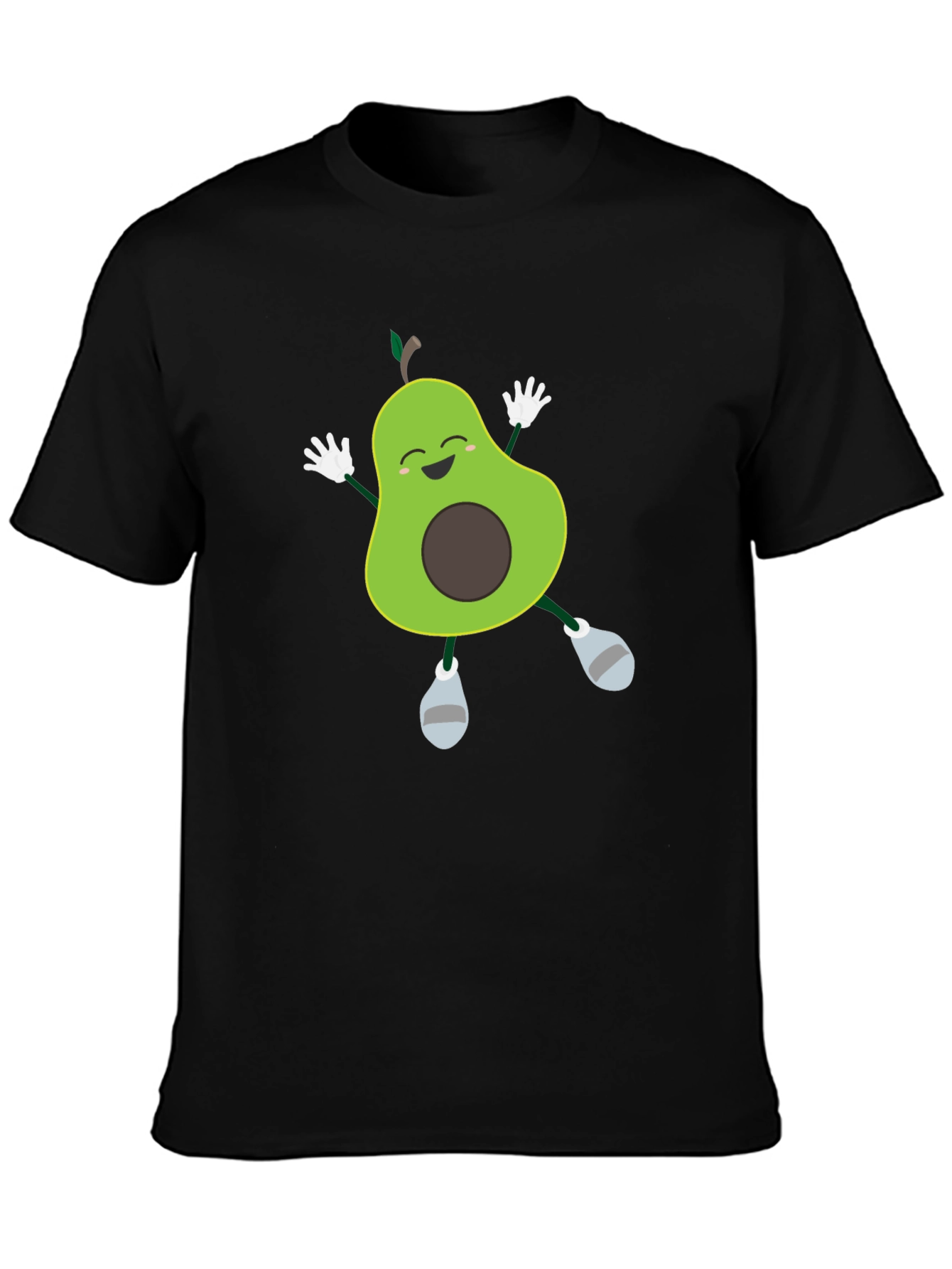 Funny Avocado T-Shirt - Happy Dancing Fruit Tee