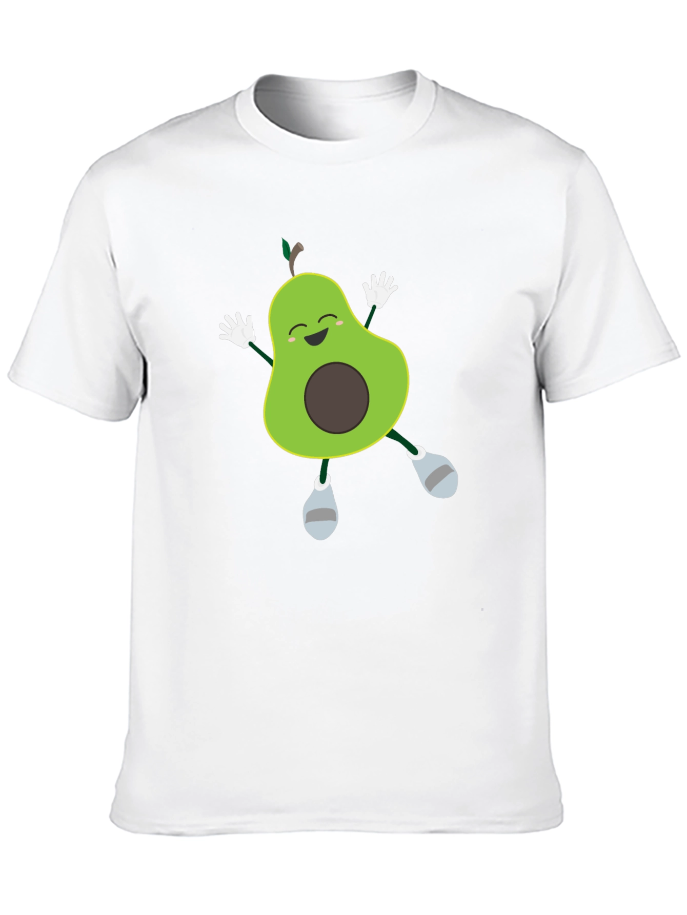 Funny Avocado T-Shirt - Happy Dancing Fruit Tee