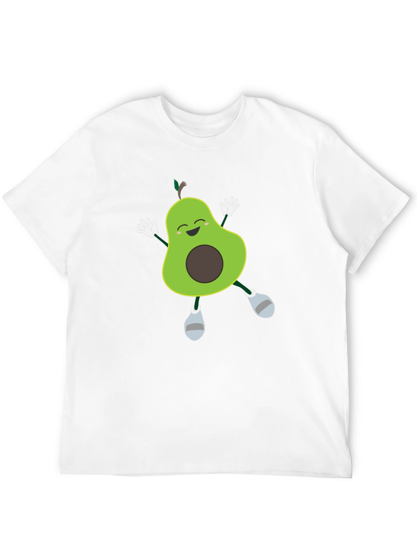 Funny Avocado T-Shirt - Happy Dancing Fruit Tee