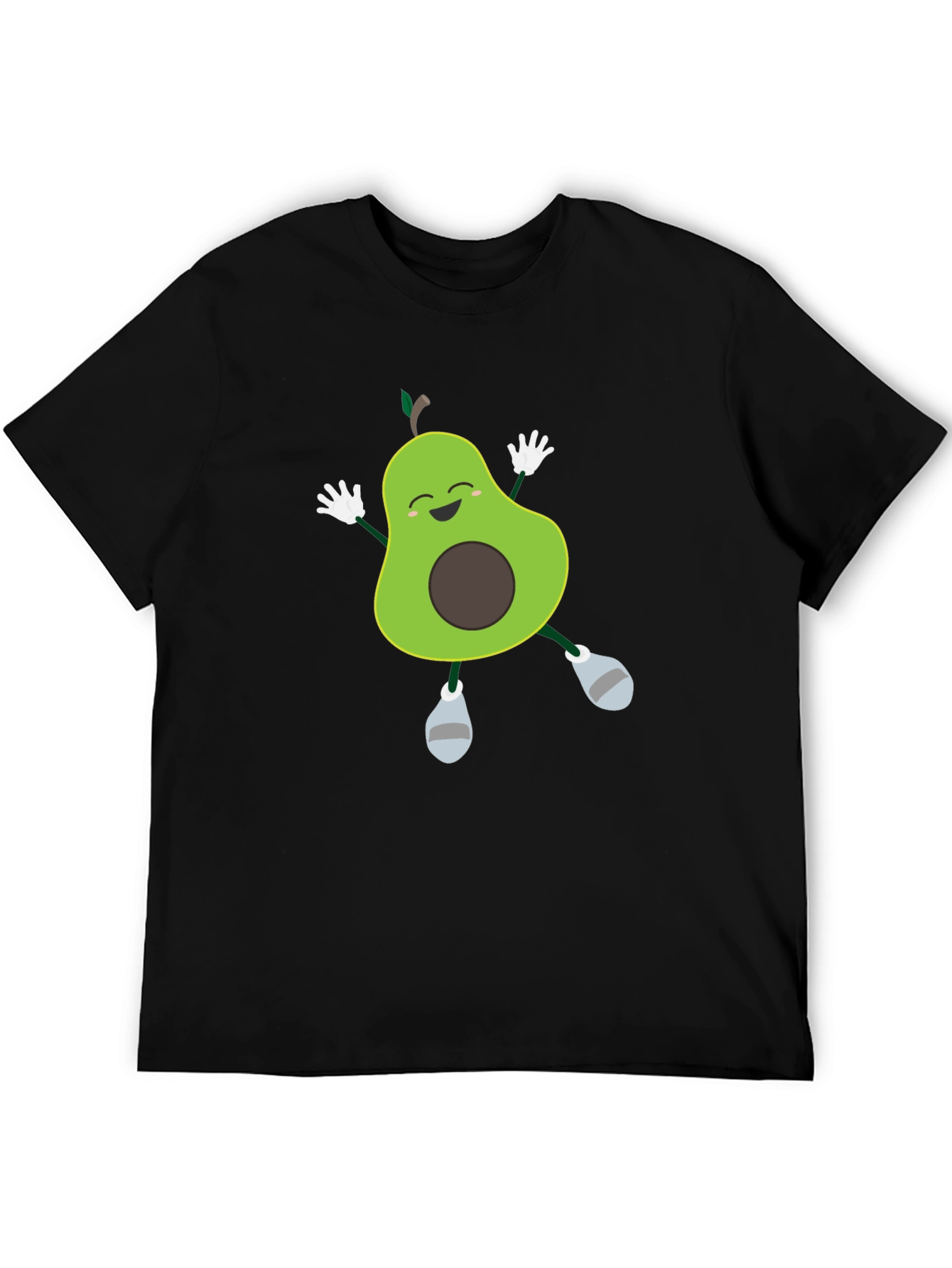 Funny Avocado T-Shirt - Happy Dancing Fruit Tee
