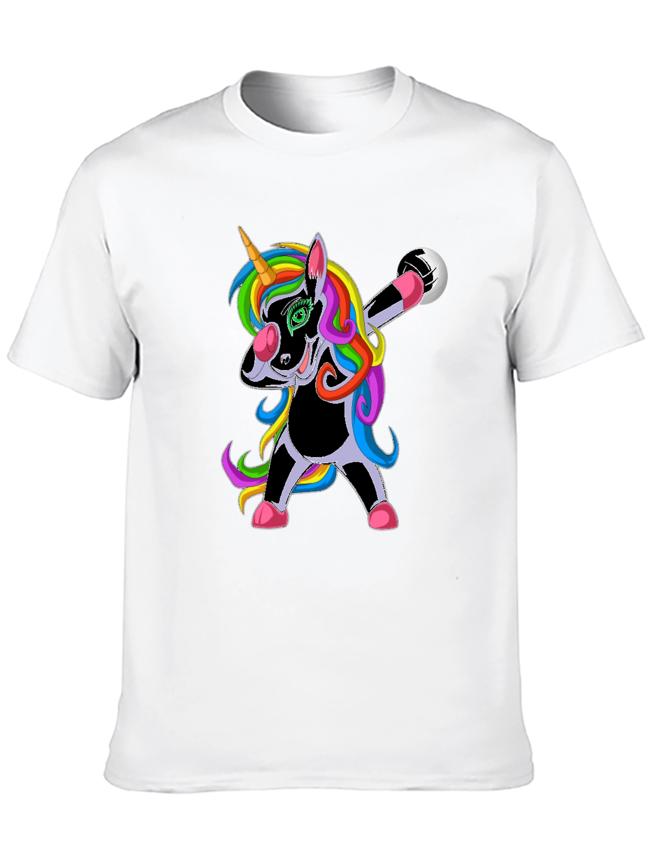 Dabbing Unicorn Soccer T-Shirt