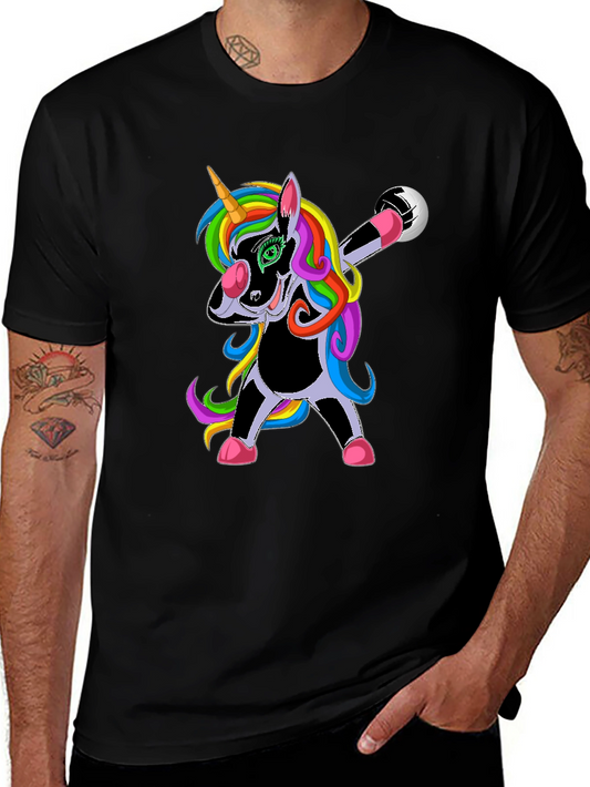 Dabbing Unicorn Soccer T-Shirt