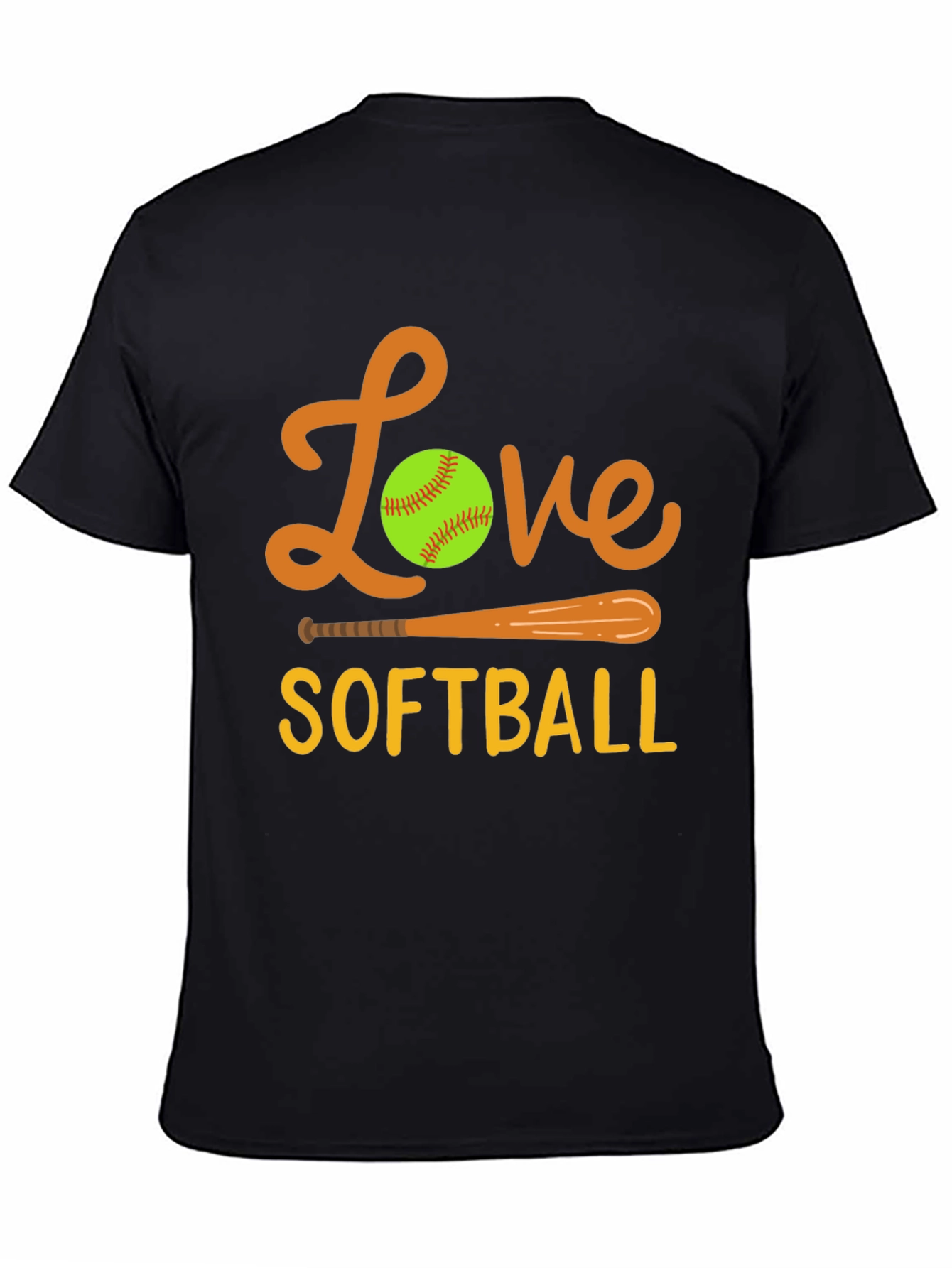 Love Softball Graphic Tee - Sporty & Stylish!