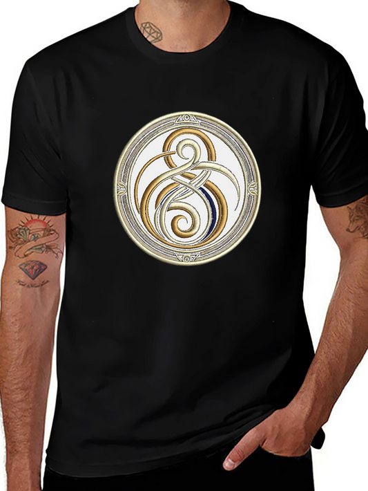 Celtic Knot Embroidered T-Shirt