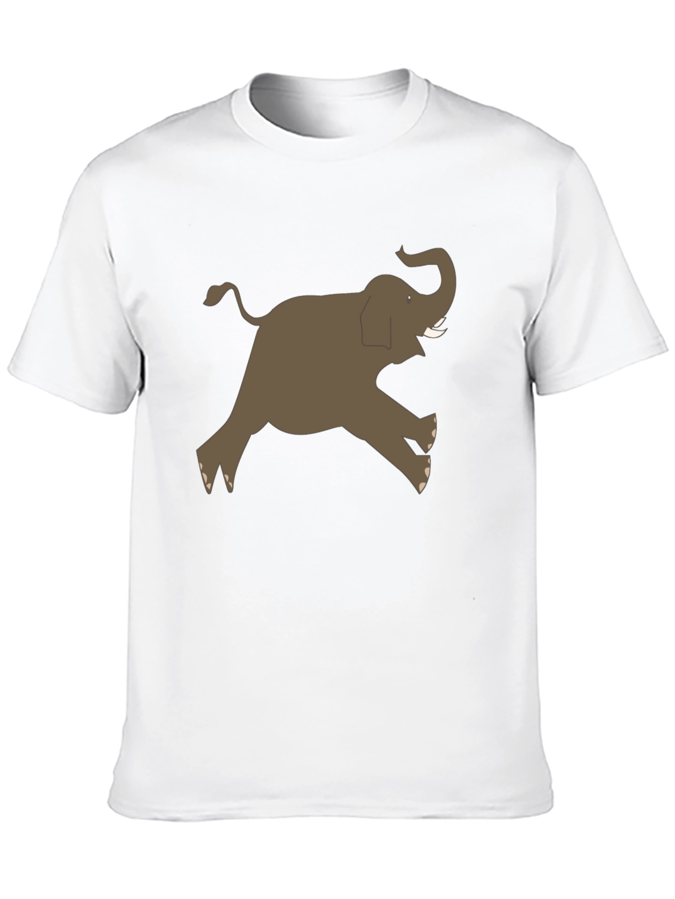 Elephant Graphic Tee - Mens Black T-Shirt