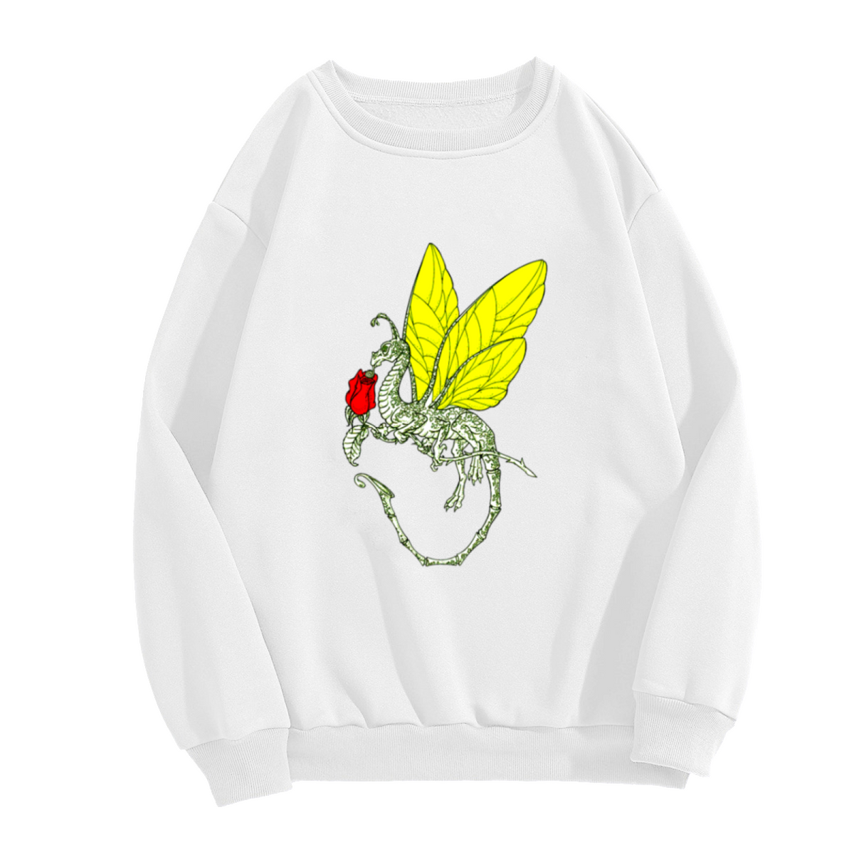 Dragon Graphic - Crewneck Sweatshirt | Dragon Lover, Dragon Gift, Animal Design Gift