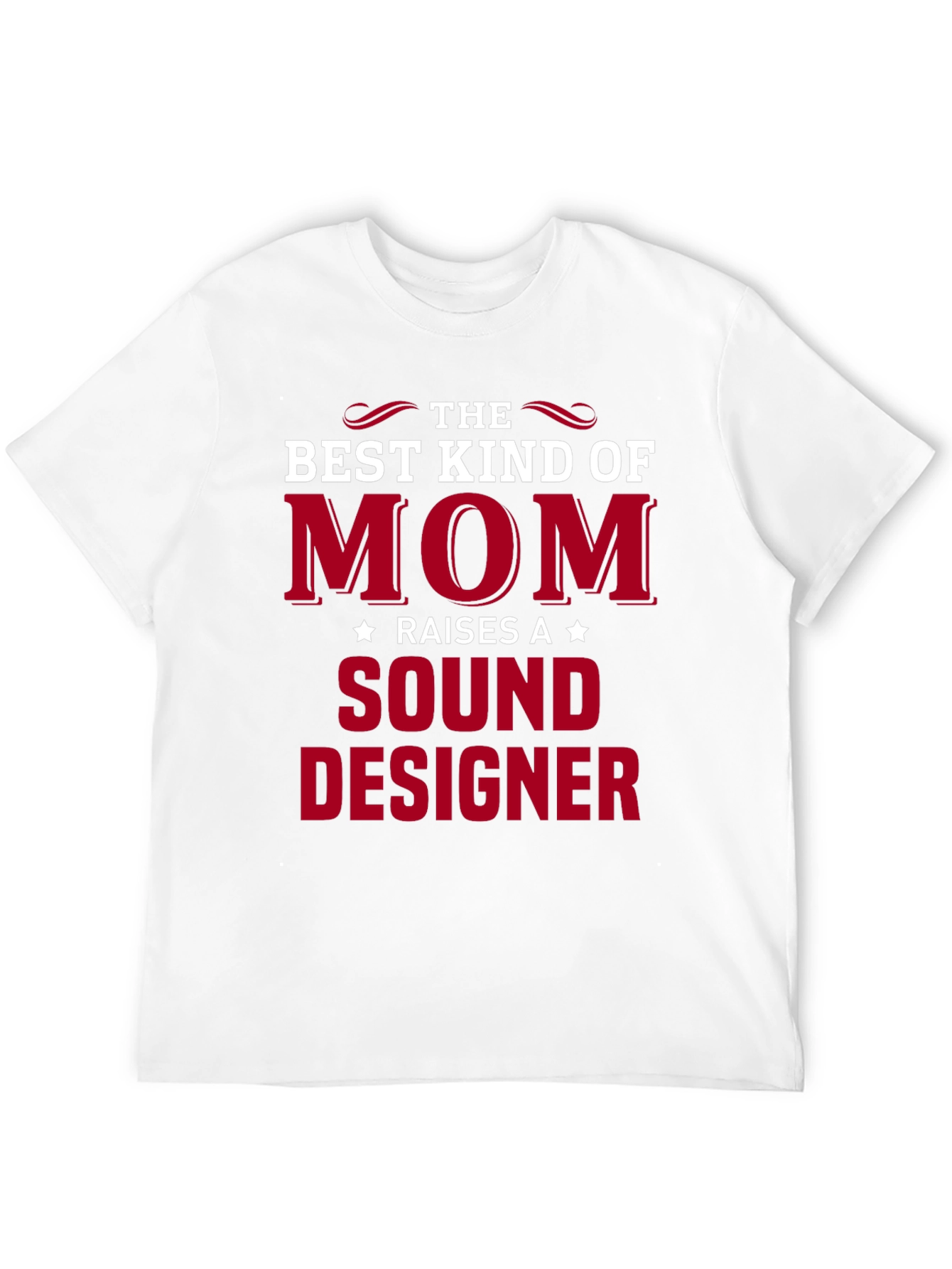 Best Kind of Mom Sound Designer Graphic T-Shirt