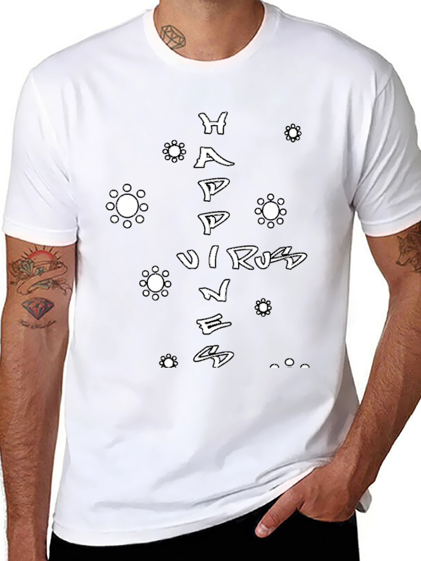 Happy Virus Spreading Happiness T-Shirt