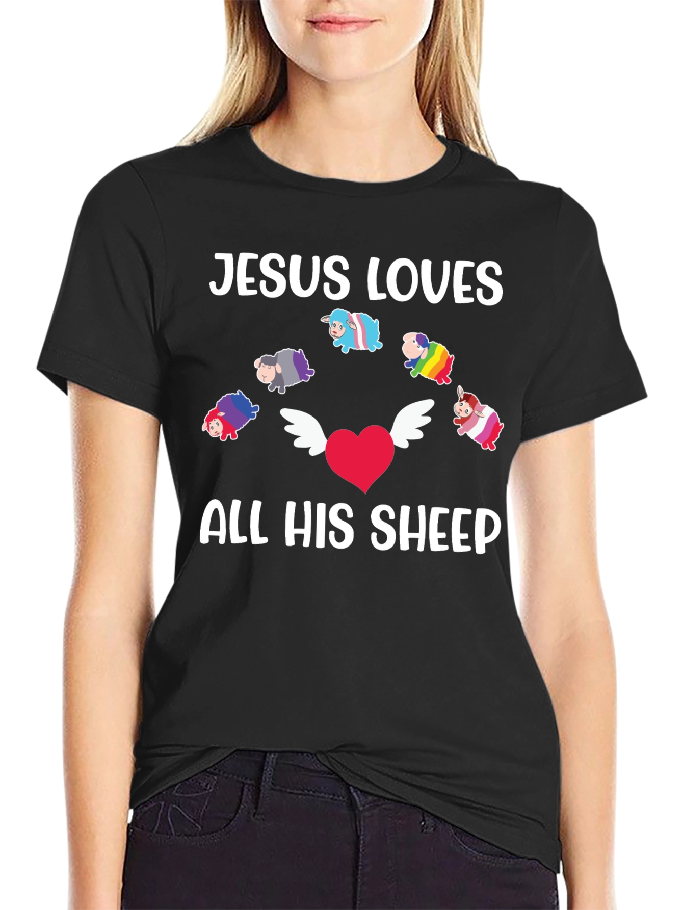 Jesus Loves All His Sheep T-Shirt