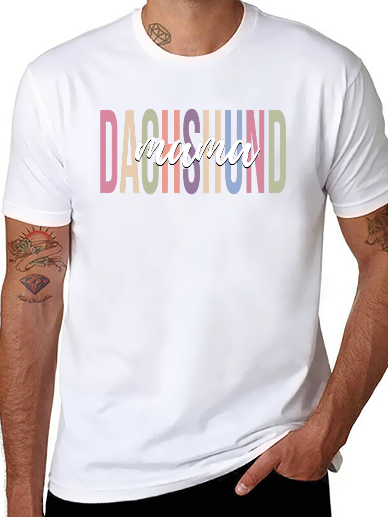 Dachshund Mama T-Shirt Dog Lover Tee